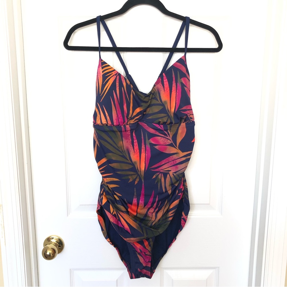 Time And Tru Missy One-Piece Swimsuit Sz XL